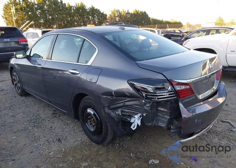 2016 Honda Accord Ex из США, поврежденный, VIN 1HGCR2F7XGA234851